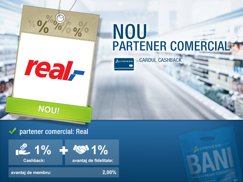 Nou partener comercial “Real”